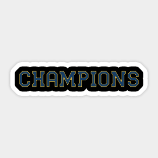 champions Sticker